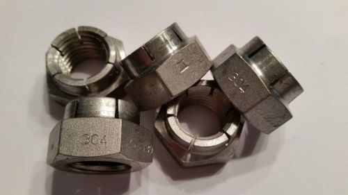 3/4-10 AISI/UNS 304/304L Stainless Steel Flex Lock Nut.Material Cert Available!