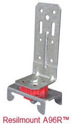 A96R Resilmount Furring Channel-Purlin Bracket Clips 10/Box, Acoustic Vibration