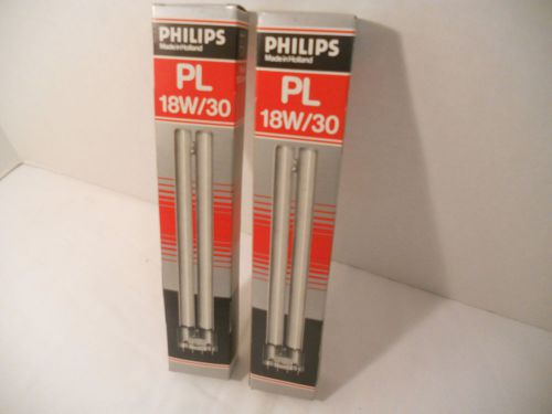 Philips PL 18W/30 18 Watt Bulb (2) Holland