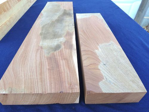 Red Elm wood lumber, kd 8/4 - two gorgeous pieces!