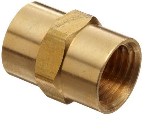 NEW Anderson Metals Brass Pipe Fitting  Coupling  1/4&#034; x 1/4&#034; Female Pipe
