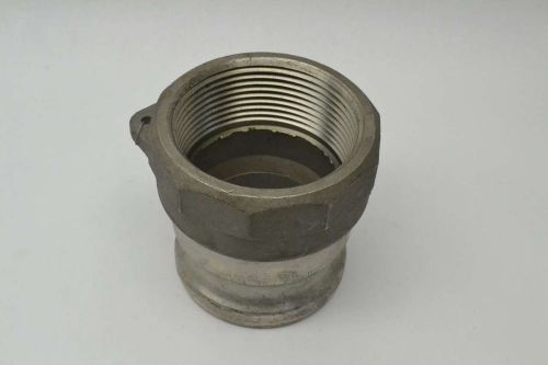 NEW ANDREWS 250A SS CAM-LOCK 2-1/2IN NPT THREADED STAINLESS PIPE FITTING B409959