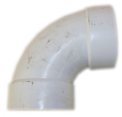 Lasco PVC Pipe 4&#034;Waste Vent Drain Elbow Fitting NSF-DWV