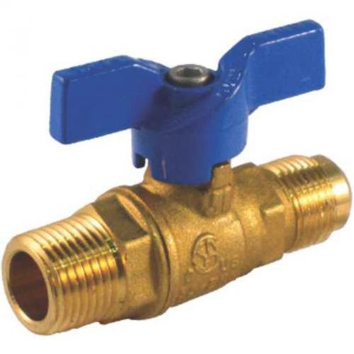 Ball valve 3/8&#034;fl x 1/2&#034;mip 101-702 jomar international gas line fittings for sale
