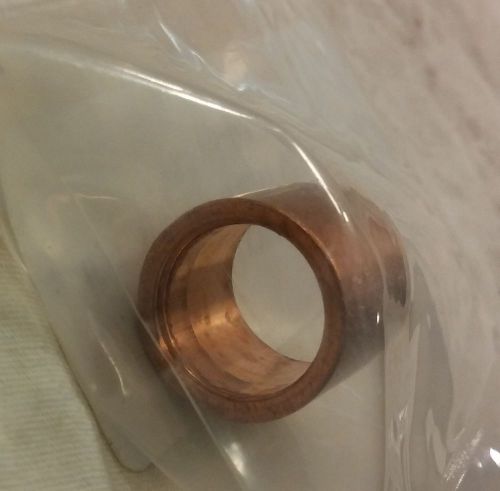 Copper female coupling, dimple stop, sleeve 3/8&#034; fitting for sale