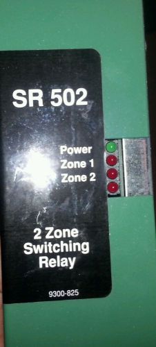 Taco 2 zone switching relay w/ priority sr502-1 for sale