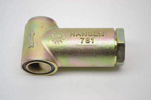 NEW HANSEN 781 REFRIGERANT METERING ASSEMBLY VALVE 1/2 IN STEEL STRAINER B373250