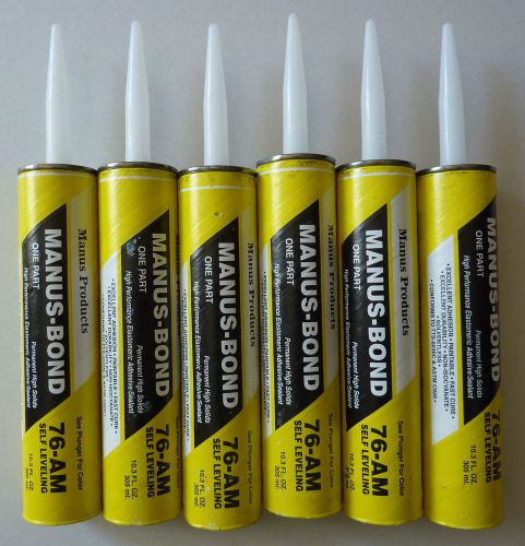 (9 tubes) manus bond 76-am self-leveling sealant / adhesive for sale