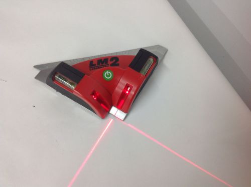 CST/berger LaserMark LM2 Laser Level Square Layout Tool. USED
