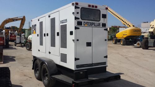 1997 cat xq225 trailered generator 225 kva ready to work 9,280 hours for sale