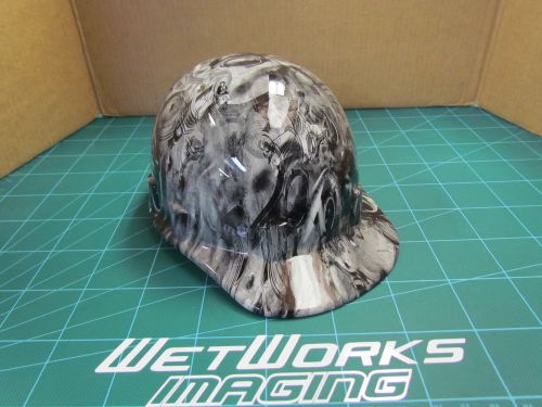 custom hydro dipped hard hats, OSHA approved , pistons and turbos , jdm
