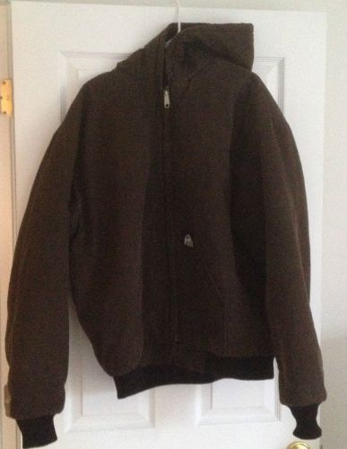 Men&#039;s polar king brown canvas/duck jacket - 2xl - 52 regular for sale