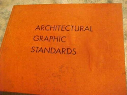 Architectural graphics standards