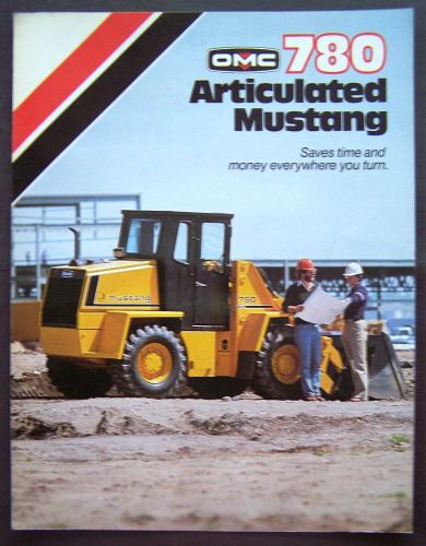 Owatonna 780 Articulated Mustang Loader Brochure - 1981