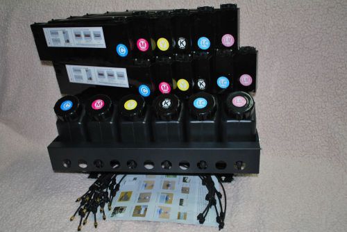 Uv bulk ink system (6x12) for roland, mimaki, mutoh and epson printers us seller for sale