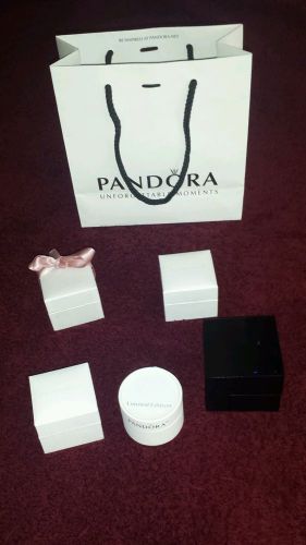 Lot of four Pandora gift boxes