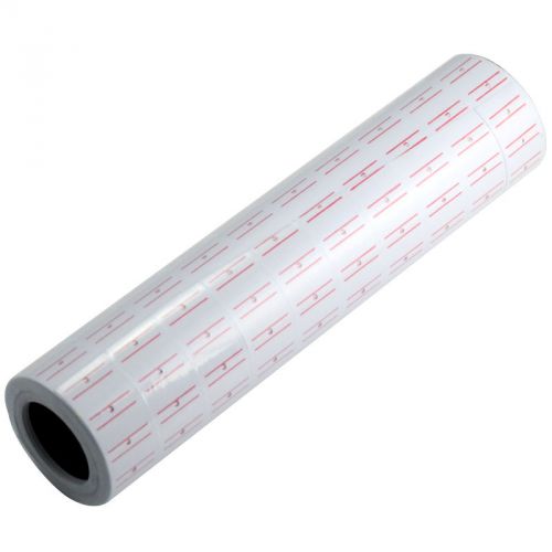 10 rolls x 500pcs price label stickers rolls for mx-5500 1 line price gun white for sale