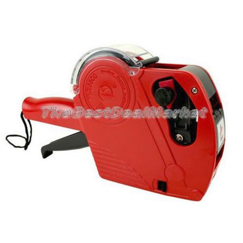 Price gun retail store pricing tag display labeler 1roll label 1extra ink red for sale