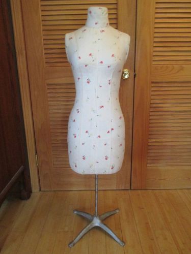 Vintage 50&#039;s Handmade Classroom Dress Form Mannequin Adjustable Dress FormTorso