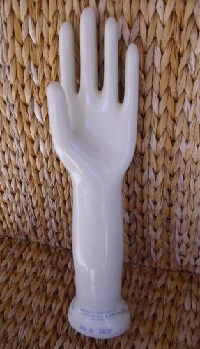 1970&#039;s, Vintage,Trenton New Jersey porcelain mannequin jewellery display hand