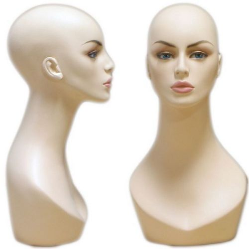 MN-318 Female Head Display With Stylish Neck