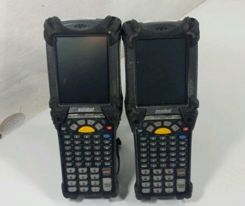(2) Motorola MC9060-G Handheld Barcode Scanners Symbol MC9060-GFOHBJEA4WV