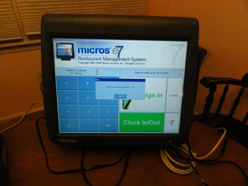 Micros E7 Restaurant Management System