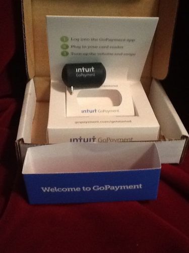 Intuit GoPayment Credit Card Reader