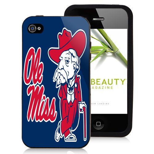 Universitas Mississipp Ole Miss Logo iPhone 4/4s/5/5s/6 /6plus Case