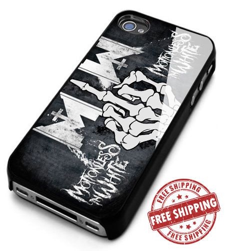 Miw motionless in white logo iphone 4/4s/5/5s/5c/6/6+ black hard case for sale
