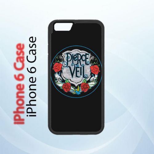 iPhone and Samsung Case - Pierce The Veil Logo with Roses - Cover