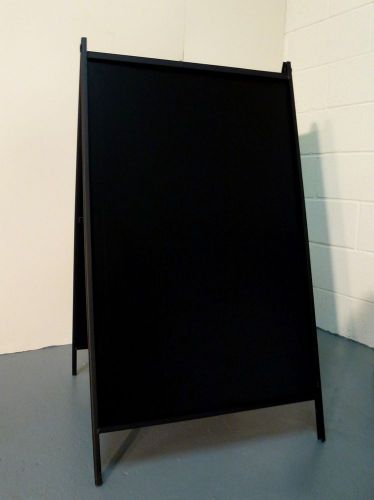 New a frame portable double sided sidewalk sign sandwich marker board 24x36 for sale