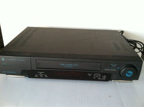 SENSOMATIC TIME LAPSE VCR SYSTEM RECORDER 4 HEAD 96 HOURS RV2424HD FREE SHIPPING