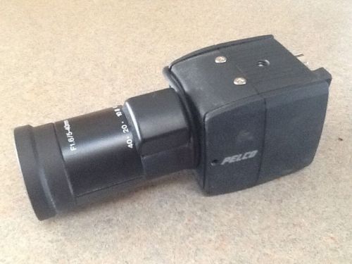 PELCO DIGITAL CCD CCTV SECURITY CAMERA CCC1370H-2 w/ Pelco 5mm-40mm Auto Lens