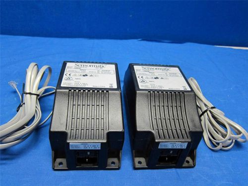 Lot (2) Sensormatic Power Supply 0300-0914-03 Transformer Security Tag Removers