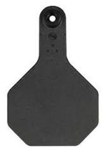 3 star all american y-tex cow eartags 25 ct blank identification cattle black for sale
