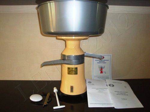 #se 1 new dairy milk electric cream separator electrische milchzentrifuge 80 l.h for sale