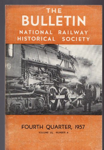 VINTAGE EPHEMERA ? 88AA  BULLETIN NATL RAILWAY 1957 31 PGS