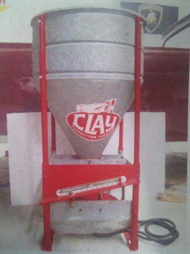 Clay equipment electric bulk feed storage bin hopper protein meter for sale