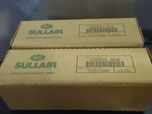 NEW Lot of (2) Sullair 25008-956 Filter Elements. New IN BOX