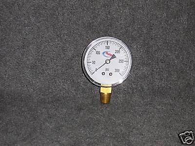 0-300 pressure gauge air,water,oil, for sale
