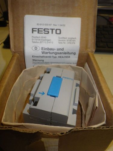 Festo Safery Lockout Valve HEA-M2-N1/2  183061