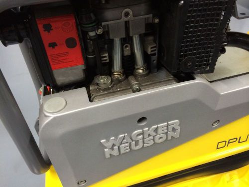 Wacker dpu 5545 diesel reversible vibratory plate compactor l@@k save for sale