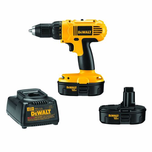 Dewalt dc970k-2 18-volt drill/driver kit+ dewalt dw2166 45-piece screwdriving se for sale
