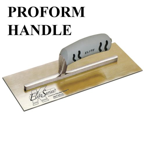Kraft 12&#034;x5&#034; elite series golden ss  trowel w/proform handle ple459pf **new** for sale