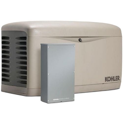 New kohler generator 20kw standby w/ 200amp ser transfer switch for sale