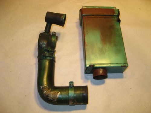 1962 ONAN CCK GENERATOR  AIR CLEANER CUP ASSEMBLY AND HOSE