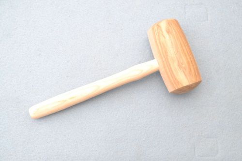 Holzhammer Hammer aus Holz Weissbuche Eschenstiel mit Metallmantel