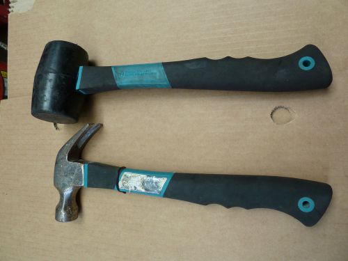 16oz CLAW HAMMER AND RUBBER MALLET