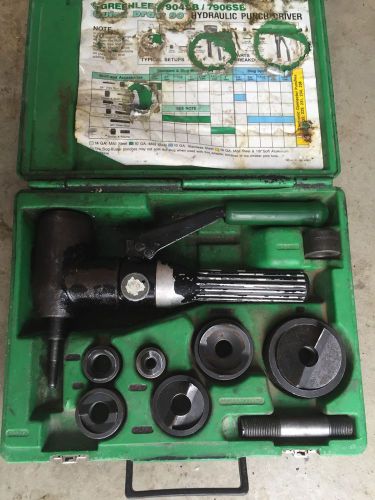 Greenlee 7906SB Knockout Hydraulic Punch Set